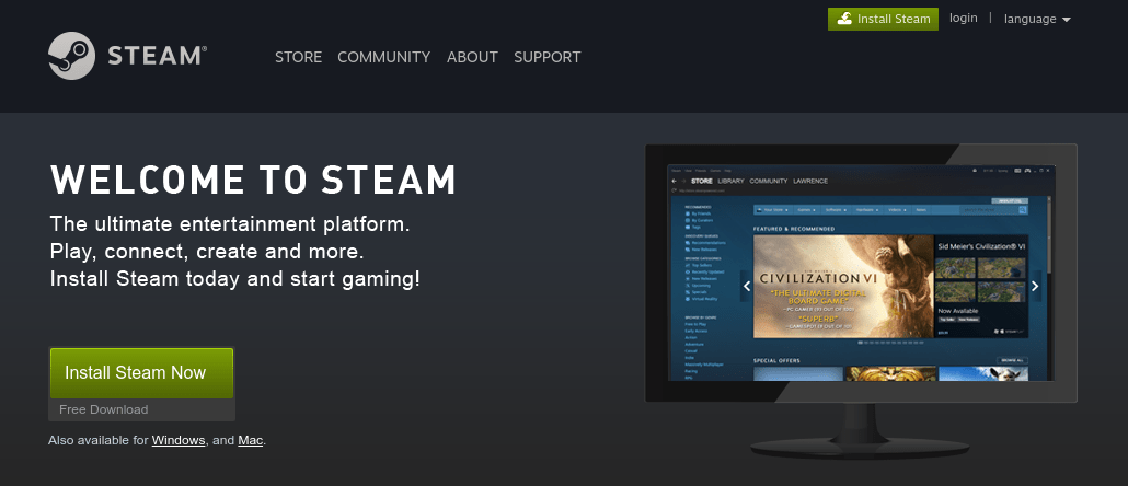 steam client download